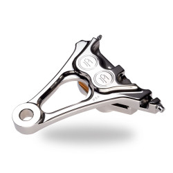 PartzBiz HD PM1256-0077-CH - Performance Machine Chrome Rear Brake Integrated Caliper Harley Softail 08-14 - 1256-0077-CH PartzBiz HD PM1256-0077-CH - Performance Machine Chrome Rear Brake Integrated Caliper Harley Softail 08-14 - 1256-0077-CH