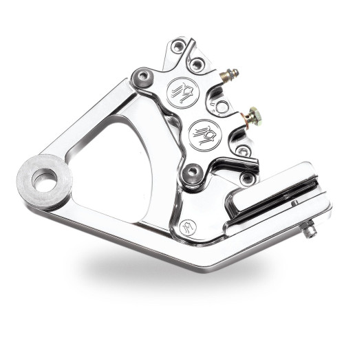 PartzBiz HD: 4407569-Performance Machine Chrome Rear BrakeCaliper Bracket Harley Softail 87-99 - 1274-0052-CH