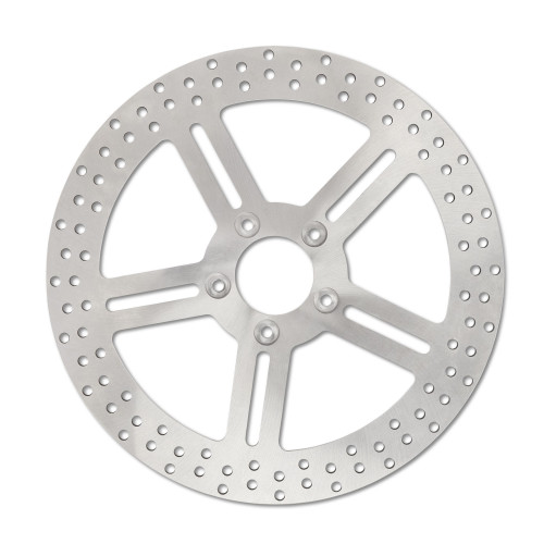 PartzBiz HD: 4407553-Performance Machine Classic 1 Piece Stainless Steel 11.8" Rear Brake Rotors braking power upgrade disc replacement oe 0131-1844 01311844
