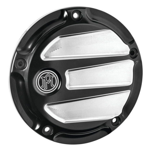 PartzBiz HD: 4407533-Performance Machine Contrast Cut ฝาครอบ Scallop Clear Derby Harley Touring 16-20