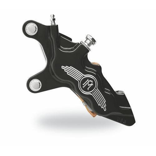 PartzBiz HD: 4407455-Performance Machine Black 13" Right Side 6 Piston Calipers for 00-15 | 0051-2918-BM