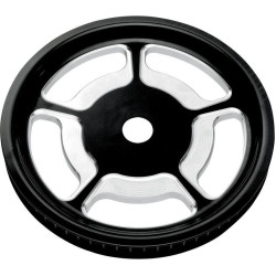 PartzBiz HD PM0093-7268UNVL-BM - Performance Machine PM Contrast Universal 68t Rear Cush Drive Belt Pulley Harley | 0093-7268UNVL-BM PartzBiz HD PM0093-7268UNVL-BM - Performance Machine PM Contrast Universal 68t Rear Cush Drive Belt Pulley Harley | 0093-7268UNVL-BM