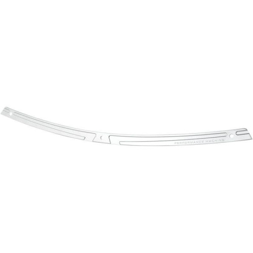 PartzBiz HD: 4407213-PM Performance Machine Scallop Windshield Trim Chrome Harley FLHT/FLHX 14-15 | 0209-2016SCA-CH
