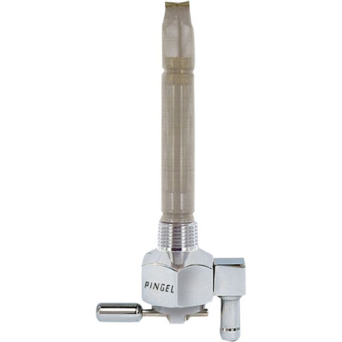 PartzBiz HD: 4407184-Pingel 6291-CH Power Flo Smooth Chrome HEX 180 Deg Down 3/8 NPT Petcock Harley | 6291-CH PartzBiz HD: 4407184-Pingel 6291-CH Power Flo Smooth Chrome HEX 180 Deg Down 3/8 NPT Petcock Harley | 6291-CH