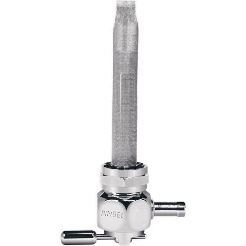 PartzBiz HD: 4407154-Pingel 6311-CHO Power Flo Oval Chrome HEX 180 Deg Inward 22mm Petcock Harley | 6311-CHO PartzBiz HD: 4407154-Pingel 6311-CHO Power Flo Oval Chrome HEX 180 Deg Inward 22mm Petcock Harley | 6311-CHO