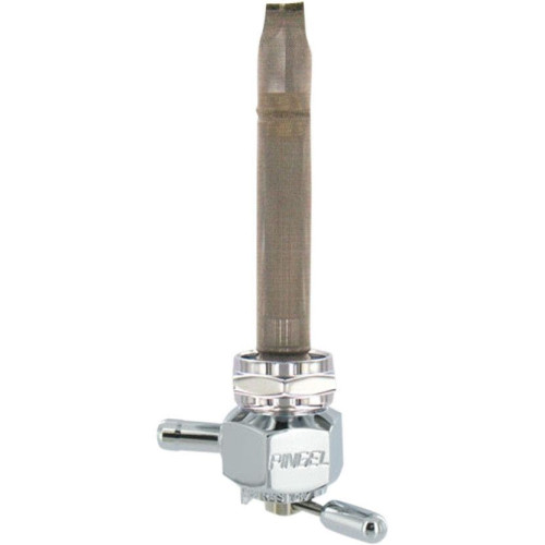 PartzBiz HD: 4407133-Pingel 1311-CH 22mm Smooth Hex CHR Power-Flo Fuel Valve Petcock 90 Deg Forward | 1311-CH