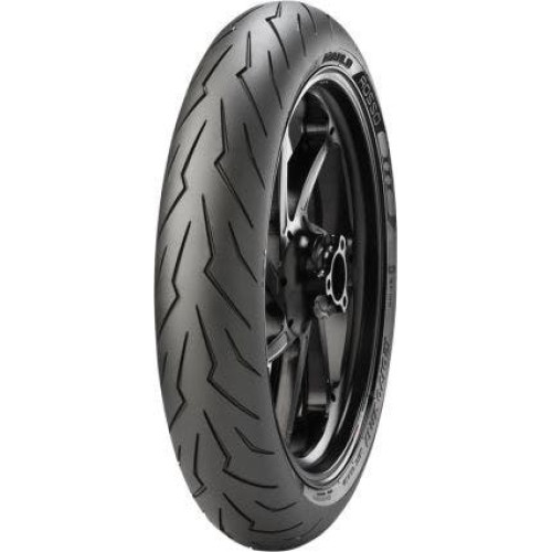 PartzBiz HD: 4407140-Pireli Diablo Rosso III 120/70ZR17 (58W) Front Motorcycle Tire 2635200 0301-0605 03010605 PartzBiz HD: 4407140-Pireli Diablo Rosso III 120/70ZR17 (58W) Front Motorcycle Tire 2635200 0301-0605 03010605