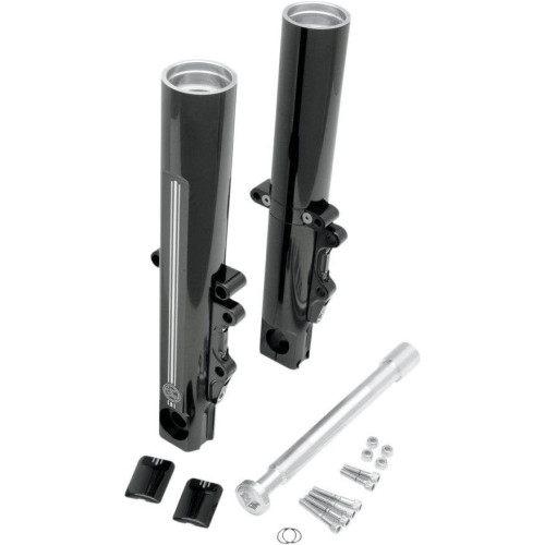 PartzBiz HD: 4407072-Performance Machine PM Black Contrast Dual Disc Lower Legs Sliders 14-18 FLH | 0208-2096-บีเอ็ม PartzBiz HD: 4407072-Performance Machine PM Black Contrast Dual Disc Lower Legs Sliders 14-18 FLH | 0208-2096-บีเอ็ม
