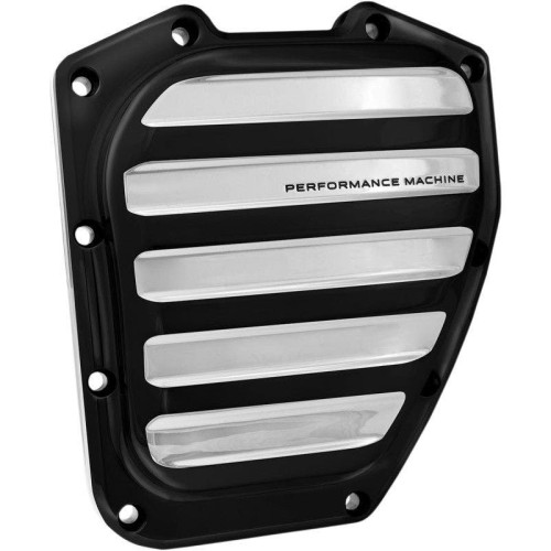 PartzBiz HD: 4407058-Performance Machine Black Platinum Cut Drive Timing Cover Harley Twin Cam 01up | 0177-2036-BMP