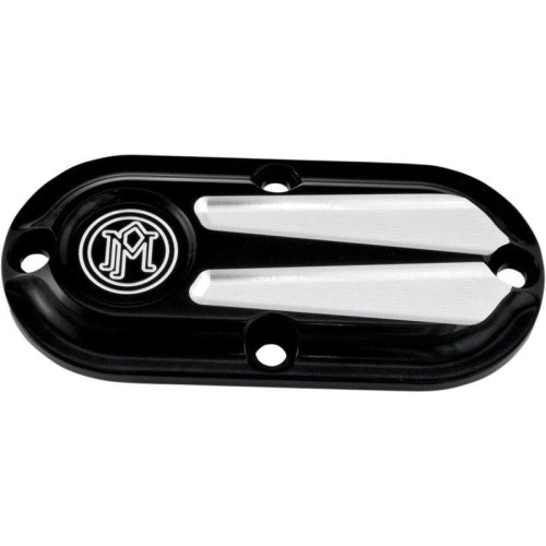 PartzBiz HD: 4406985-Performance Machine ฝาครอบตรวจสอบ Scallop Black Contrast Harley Softail Dyna | 0177-2028-บีเอ็ม PartzBiz HD: 4406985-Performance Machine ฝาครอบตรวจสอบ Scallop Black Contrast Harley Softail Dyna | 0177-2028-บีเอ็ม