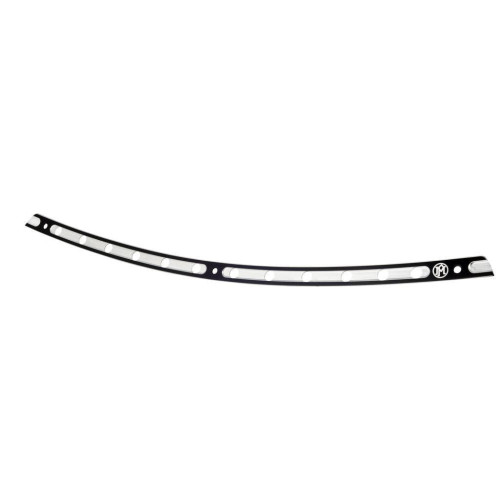 PartzBiz HD: 4406960-PM Performance Machine Hole Shot Windshield Trim Black Contrast Cut Harley 98-13 | 0209-2015HST-BM
