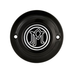 PartzBiz HD PM0177-2030-BM - Performance Machine ฝาครอบจุดระเบิด Scallop Black Contrast Cut Harley Big Twin & XL | 0177-2030-บีเอ็ม PartzBiz HD PM0177-2030-BM - Performance Machine ฝาครอบจุดระเบิด Scallop Black Contrast Cut Harley Big Twin & XL | 0177-2030-บีเอ็ม