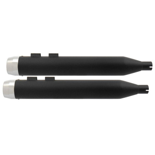 PartzBiz HD: 4406885-Power House Black 4.5 ท่อสลิปออน Chrome Tapered Tips Harley M8 17-Up PartzBiz HD: 4406885-Power House Black 4.5 ท่อสลิปออน Chrome Tapered Tips Harley M8 17-Up