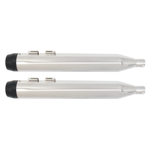 PartzBiz HD: 4406855-Power House Chrome 4.5 ท่อสลิปออนปลายหยดน้ำสีดำ Harley Dresser 85-16 PartzBiz HD: 4406855-Power House Chrome 4.5 ท่อสลิปออนปลายหยดน้ำสีดำ Harley Dresser 85-16