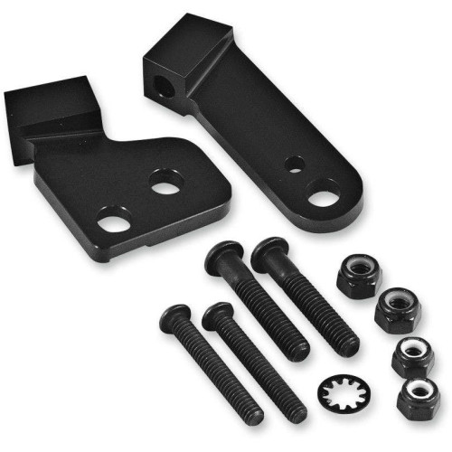 PartzBiz HD: 4406869-PowerMadd Cobra Black Star Series Handguard Mount Kit for Harley 96-16 Cable Clutch 34261 PartzBiz HD: 4406869-PowerMadd Cobra Black Star Series Handguard Mount Kit for Harley 96-16 Cable Clutch 34261