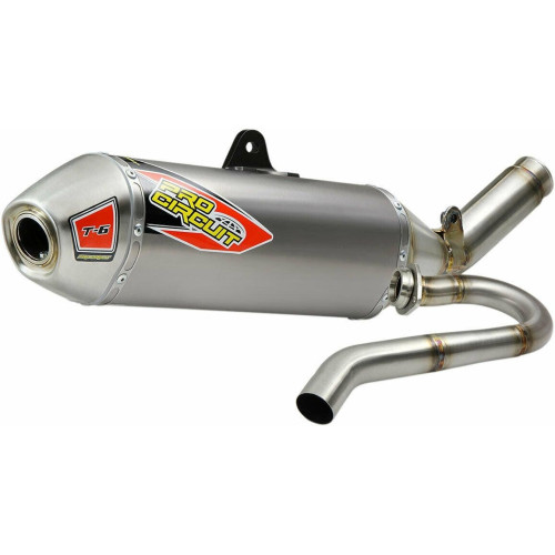 PartzBiz HD: 4406816-Pro Circuit T-6 ระบบท่อไอเสียสแตนเลส 0111945GX Honda CRF450X 2019 1820-1910 18201910 รถATV UTVออฟโรดอัพเกรดประสิทธิภาพสลิปบนท่อไอเสียส่วนหัวท่อที่ดีที่สุดสำหรับจักรยานสกปรกวิบากx