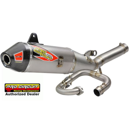 PartzBiz HD: 4406822-Pro Circuit Ti-6 Titanium System ระบบไอเสีย '19 Yamaha YZ250F 0331925F 1820-1852 18201852