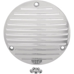 PartzBiz HD DSDS375745 - Pro One 1 Millennium Ball Milled Chrome 3 Hole Derby Cover Harley Big Twin 70-98 | 202130 PartzBiz HD DSDS375745 - Pro One 1 Millennium Ball Milled Chrome 3 Hole Derby Cover Harley Big Twin 70-98 | 202130