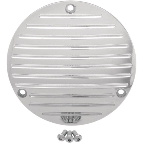 PartzBiz HD: 4406827-Pro One 1 Millennium Ball Milled Chrome 3 Hole Derby Cover Harley Big Twin 70-98 | 202130 PartzBiz HD: 4406827-Pro One 1 Millennium Ball Milled Chrome 3 Hole Derby Cover Harley Big Twin 70-98 | 202130