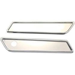 PartzBiz HD DS35011583 - Pro One 104721 Chrome Saddlebag Cover Latch Smooth Harley FLH/T Touring 14-20 3501-1583 35011583 electra road street glide king