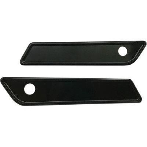 PartzBiz HD: 4406794-Pro One 104721B Black Saddlebag Cover Latch Smooth Harley FLH/T Touring 14-20 3501-1583 35011583 electra road street glide king