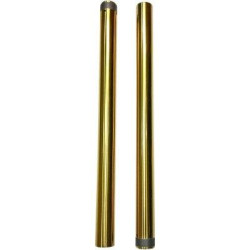 PartzBiz HD DS04040541 - Pro One 105120G Gold 49 MM 25.50" Length Fork Tube Pair Harley Dyna FXD 06-17 Best new suspension upgrade replacement custom chopper bobber PartzBiz HD DS04040541 - Pro One 105120G Gold 49 MM 25.50" Length Fork Tube Pair Harley Dyna FXD 06-17 Best new suspension upgrade replacement custom chopper bobber