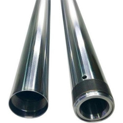 PartzBiz HD DS04040540 - Pro One 105130 Chrome 49 MM 27.50" Length Fork Tube Pair Harley Dyna FXD 06-17 Best new suspension upgrade replacement custom chopper bobber PartzBiz HD DS04040540 - Pro One 105130 Chrome 49 MM 27.50" Length Fork Tube Pair Harley Dyna FXD 06-17 Best new suspension upgrade replacement custom chopper bobber