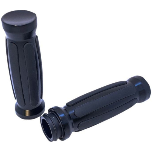 PartzBiz HD: 4406748-Pro-One 490001B ด้ามจับยางตรงแบบกำหนดเองสีดำ TBW Harley Big Twin 08-20 PartzBiz HD: 4406748-Pro-One 490001B ด้ามจับยางตรงแบบกำหนดเองสีดำ TBW Harley Big Twin 08-20