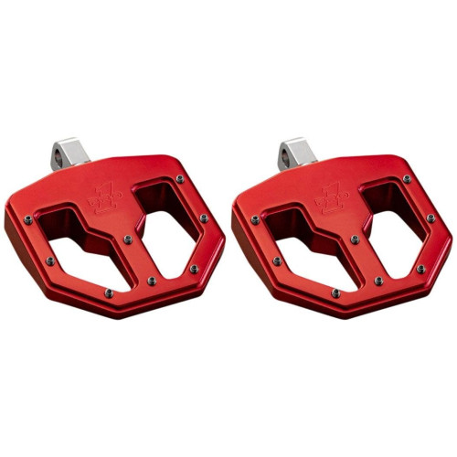 PartzBiz HD: 4406757-Pro One 500761R Red BMX V1 Male Billet Foot Peg Harley & Metric Clevis Mount PartzBiz HD: 4406757-Pro One 500761R Red BMX V1 Male Billet Foot Peg Harley & Metric Clevis Mount