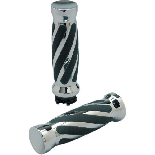 PartzBiz HD: 4406726-Pro-One Chrome พร้อมปลอกแฮนด์ยางบิดสำหรับ Harley Cable Throttle 84-17 | 490010 PartzBiz HD: 4406726-Pro-One Chrome พร้อมปลอกแฮนด์ยางบิดสำหรับ Harley Cable Throttle 84-17 | 490010