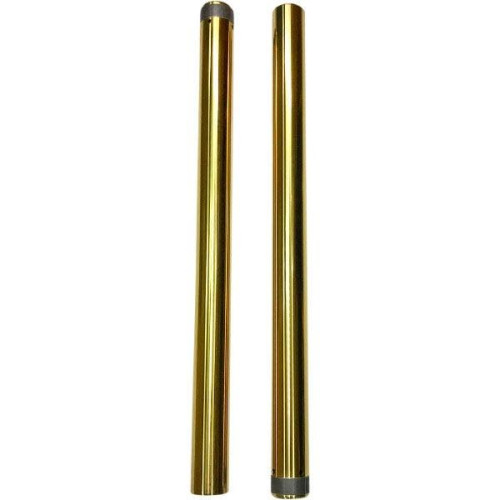 PartzBiz HD: 4406730-Pro-One Hard Gold 49MM Fork Tube Pair 22.875" Length Harley Touring 14-21