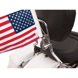 PartzBiz HD DS05210779 - Pro Pad 5/8 ” เสาธง Sissy Bar แบบยึดด้านข้างแบบกลม และ 10x15 Flag 4 Harley /Metric | RFM-RDSB515 PartzBiz HD DS05210779 - Pro Pad 5/8 ” เสาธง Sissy Bar แบบยึดด้านข้างแบบกลม และ 10x15 Flag 4 Harley /Metric | RFM-RDSB515
