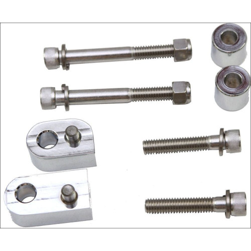 PartzBiz HD: 4406711-Pro Pad Chrome Floorboard 3/4 Extension Spacer Kit Harley Touring & Cvo 09-17 FB-EXT14C PartzBiz HD: 4406711-Pro Pad Chrome Floorboard 3/4 Extension Spacer Kit Harley Touring & Cvo 09-17 FB-EXT14C