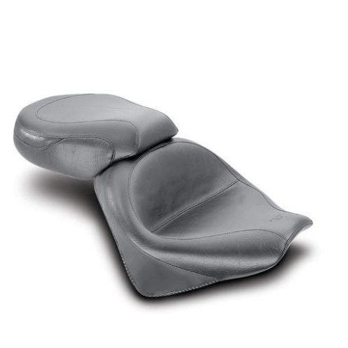 PartzBiz HD: 4406698-Mustang 75907 สีดำ Original Two Piece Wide Touring 02-09 Honda VTX1300 RST 489309 0810-0293 08100293