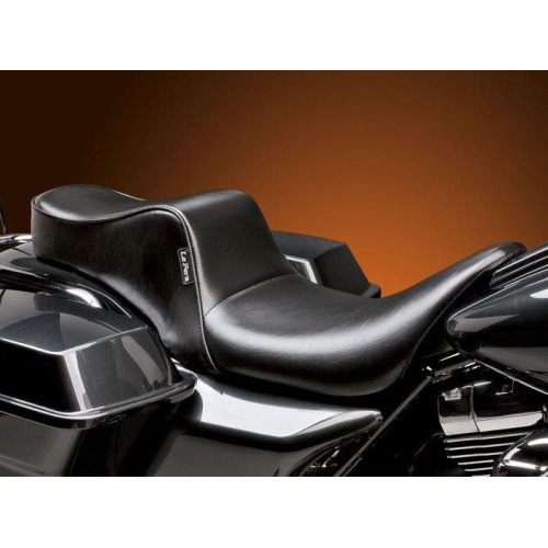 PartzBiz HD: 4406701-Le Pera LK-027 Cherokee Smooth Black 2 Up Seating Harley Touring 08-18 FLH | LK-027