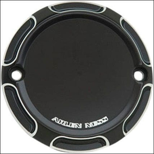 PartzBiz HD: 4406679-ฝาครอบจุดระเบิด Arlen Ness Tech Black Beveled Points Harley EVO 84-99 | 03-481