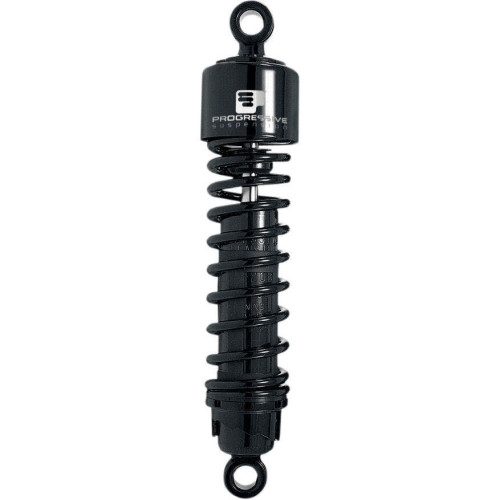 PartzBiz HD: 4406630-Progressive Suspension 12.5" Black Standard Duty Rear Shocks Harley FLH/T 06-15 | 412-4071B