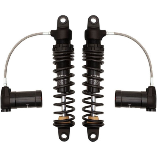 PartzBiz HD: 4406541-Progressive 970 Series Rear Remote Reservior 13" Standard Duty Shocks for FLH/T | 970-2001B