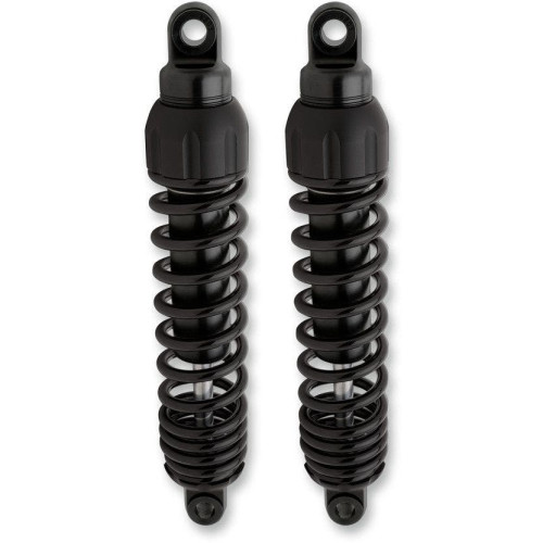 PartzBiz HD: 4406400-Progressive Suspension 444 Series 13.5" Super Duty Rear Shocks Harley 06-17 FLH | 444-4077B PartzBiz HD: 4406400-Progressive Suspension 444 Series 13.5" Super Duty Rear Shocks Harley 06-17 FLH | 444-4077B