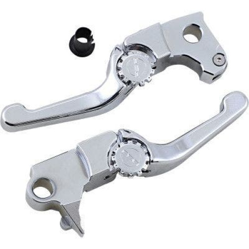 PartzBiz HD: 4406315-EPC Great Price. Free Shipping. PSR 12-01657-20 Chrome Anthem Shorty Lever Set Pair Harley SE CVO & Trike 03-07 PartzBiz HD: 4406315-EPC Great Price. Free Shipping. PSR 12-01657-20 Chrome Anthem Shorty Lever Set Pair Harley SE CVO & Trike 03-07