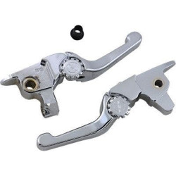 PartzBiz HD DS06102174 - EPC Great Price. Free Shipping. PSR 12-01661-20 Chrome Anthem Shorty Lever Set Pair Harley FLH/T & Trike 17-20 PartzBiz HD DS06102174 - EPC Great Price. Free Shipping. PSR 12-01661-20 Chrome Anthem Shorty Lever Set Pair Harley FLH/T & Trike 17-20