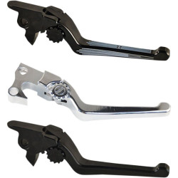 PartzBiz HD DS06101704 - PSR Black Anthem คันโยกปรับแฮนด์ได้สำหรับ Harley 08-13 FLH/T Cable Clutch | 12-00652-22 PartzBiz HD DS06101704 - PSR Black Anthem คันโยกปรับแฮนด์ได้สำหรับ Harley 08-13 FLH/T Cable Clutch | 12-00652-22