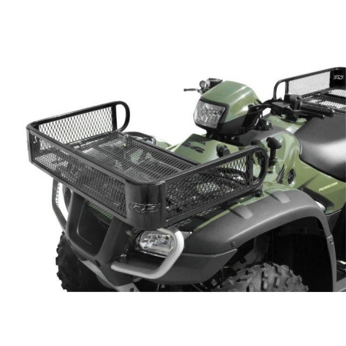 PartzBiz HD: 4406252-Quadboss 04-0824-QB Front Mount Heavy Duty Steel Mesh Rack Universal ATV Quad polaris Kawasaki yamaha suzuki cargo luggage camping hunting supplies carrier PartzBiz HD: 4406252-Quadboss 04-0824-QB Front Mount Heavy Duty Steel Mesh Rack Universal ATV Quad polaris Kawasaki yamaha suzuki cargo luggage camping hunting supplies carrier