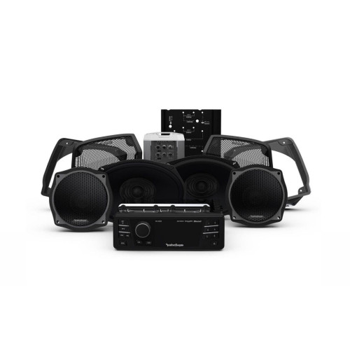 PartzBiz HD: 4404987-Rockford Fosgate Stage 3 Radio 400 Watt Amp 4 Speaker Audio System Harley FLH FLHX Electra Street Glide 98-13 Stereo Bluetooth Aux Sirius XM Pandora Digital Media Reciever Power Marine 4 channel 4 ohm 2 ohm Amplifier 6.5 6x9 Coaxial 8 AWG Upgrade Kit PartzBiz HD: 4404987-Rockford Fosgate Stage 3 Radio 400 Watt Amp 4 Speaker Audio System Harley FLH FLHX Electra Street Glide 98-13 Stereo Bluetooth Aux Sirius XM Pandora Digital Media Reciever Power Marine 4 channel 4 ohm 2 ohm Amplifier 6.5 6x9 Coaxial 8 AWG Upgrade Kit