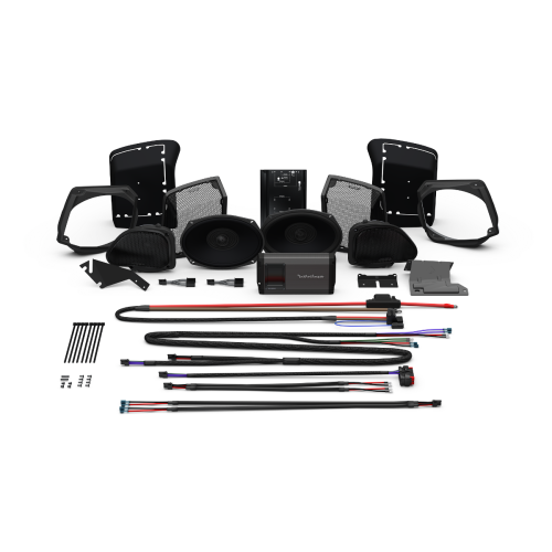 PartzBiz HD: 4404901-Rockford Gen 3 Stage 3 800 Watt Speaker LID Audio Kit Harley FLTR 98-13 PartzBiz HD: 4404901-Rockford Gen 3 Stage 3 800 Watt Speaker LID Audio Kit Harley FLTR 98-13