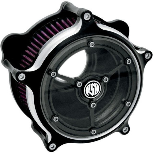PartzBiz HD: 4404852-Roland Sands Design RSD Black Contrast Cut Clarity Air Cleaner Harley 93-16 | 0206-2059-BM PartzBiz HD: 4404852-Roland Sands Design RSD Black Contrast Cut Clarity Air Cleaner Harley 93-16 | 0206-2059-BM
