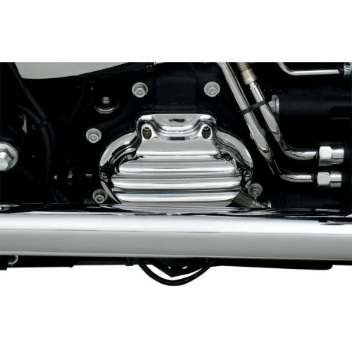 PartzBiz HD: 4404822-Roland Sands Nostalgia Cable 6-Speed Transmission Side Cover Harley 07-14 Chrome | 0177-2025-CH
