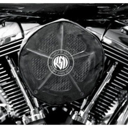PartzBiz HD DS10112050 - RSD Nostalgia Venturi Stage 1 Air Cleaner Harley Sportster XL Black Contrast Cut | 0206-2070-BH PartzBiz HD DS10112050 - RSD Nostalgia Venturi Stage 1 Air Cleaner Harley Sportster XL Black Contrast Cut | 0206-2070-BH