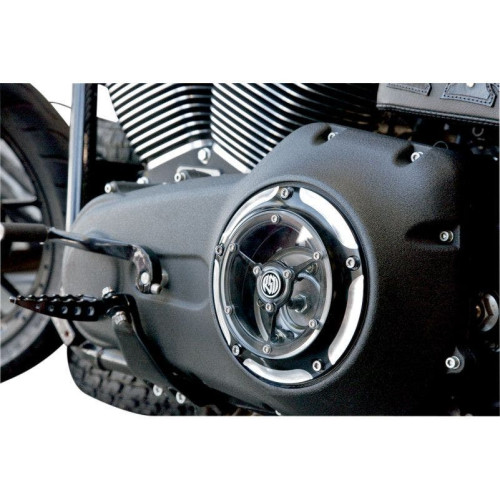 PartzBiz HD: 4404832-Roland Sands RSD Black Contrast Cut Clarity 5 Hole Derby Cover Harley T/C 99-14 | 0177-2007-บีเอ็ม PartzBiz HD: 4404832-Roland Sands RSD Black Contrast Cut Clarity 5 Hole Derby Cover Harley T/C 99-14 | 0177-2007-บีเอ็ม