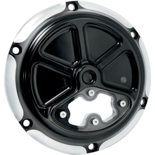 PartzBiz HD: 4404794-Roland Sands RSD Black Contrast Cut Clarity Derby Cover Harley Sportster 04-14 | 0177-2035-BM PartzBiz HD: 4404794-Roland Sands RSD Black Contrast Cut Clarity Derby Cover Harley Sportster 04-14 | 0177-2035-BM